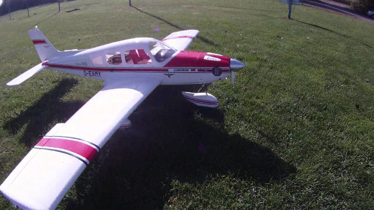 Piper Cherokee 2.2 Meter Spannweite,PH 26ccm 4 tackt Boxer