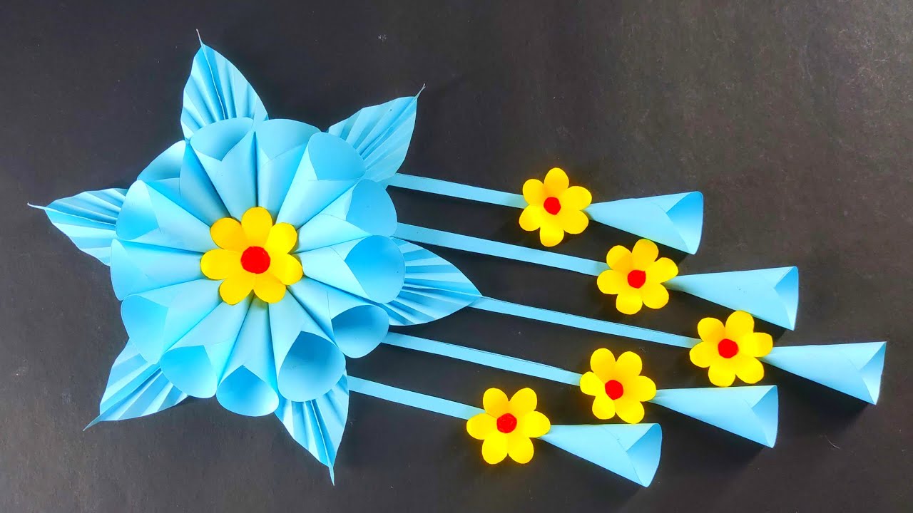 ✨ “Make This Stunning Paper Wall Decoration | Step-by-Step Tutorial”