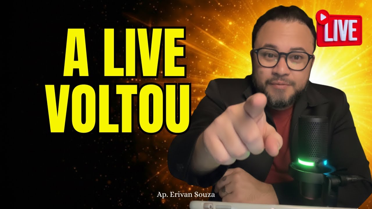 🔥 VOCÊ PRECISA VER ISSO: A CONTINUAÇÃO DA LIVE QUE TRAVOU (PARTE 2)
