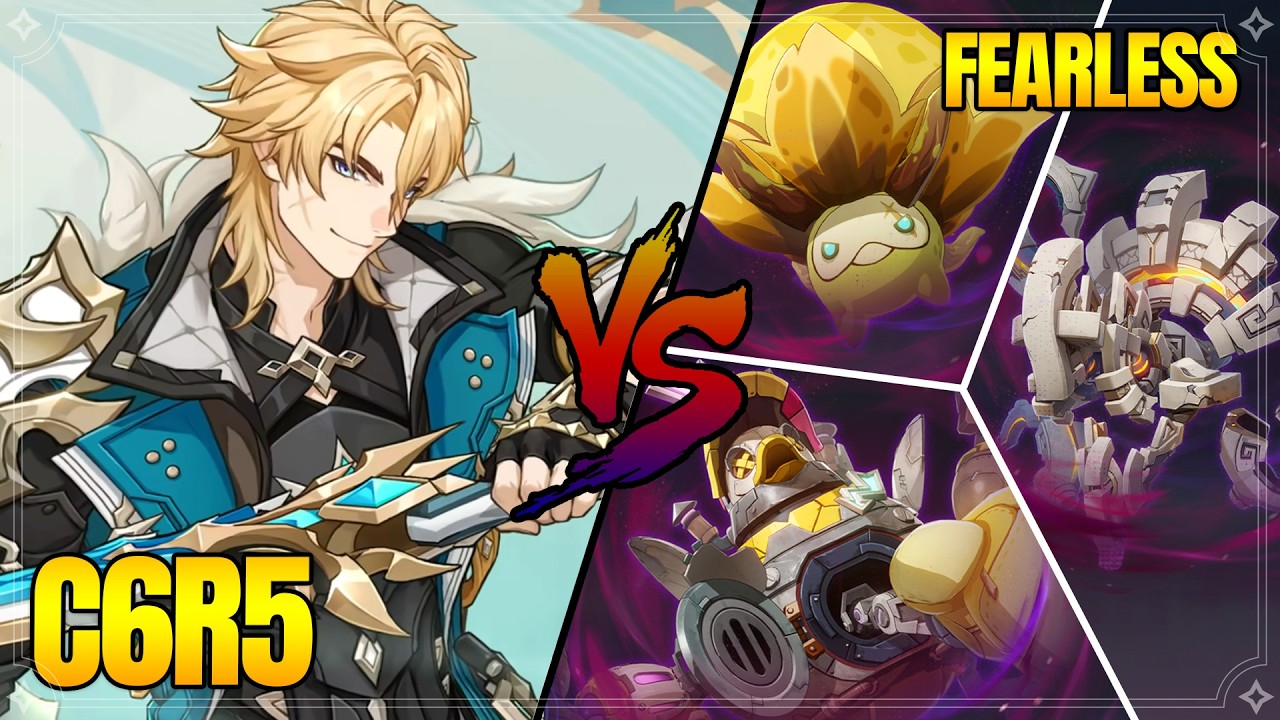 Varka VS Stygian Onslaught Fearless Difficulty | C6R5 Varka Showcase【Genshin Impact】