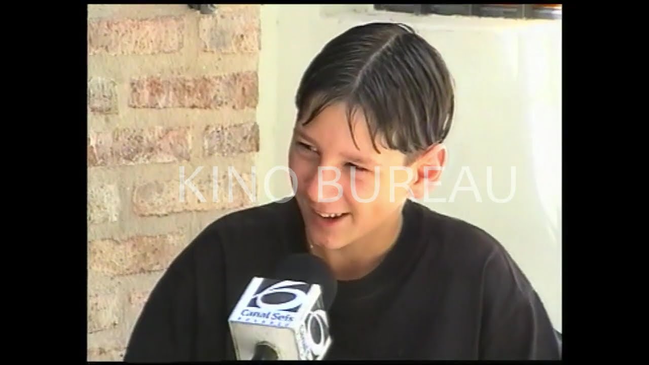 Rare Archival Interview: Lionel Messi at 13 Years Old in Rosario — Footage Available for Licensing