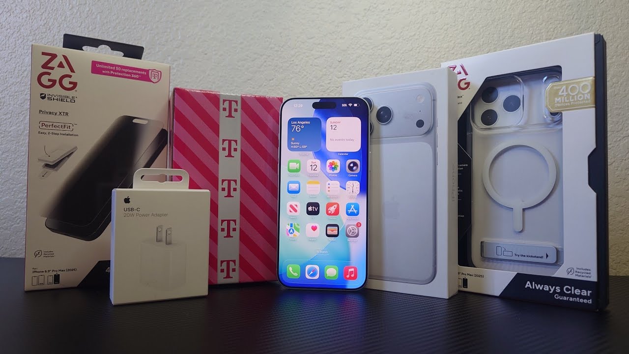 iPhone 17 Pro Max 1TB Silver: Unboxing + First Impressions (T-Mobile)