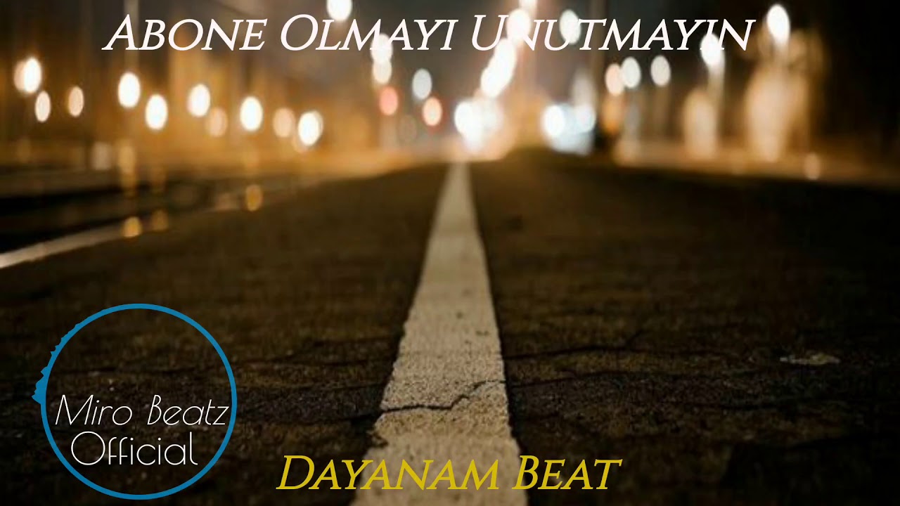 Miro Beatz - Dayanamam Beat-2020 duygusal beat