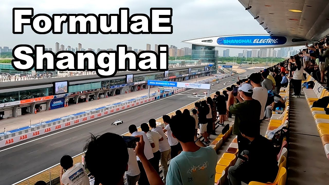 Shanghai FormulaE with a couple of numpties