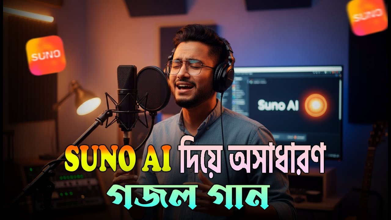 Suno AI দিয়ে অসাধারণ ইসলামিক গজল গান তৈরি! | AI Islamic Song Tutorial | Hridoy Technology