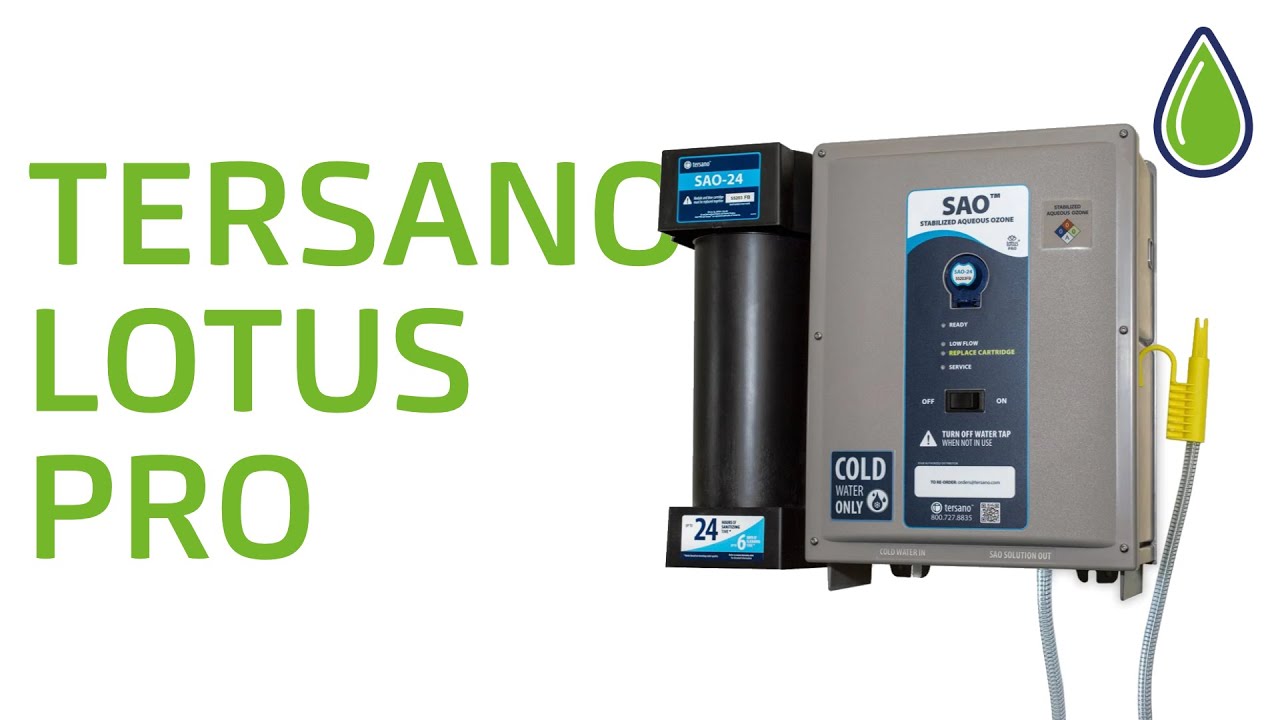 Chemical Free Cleaning On An Industrial Scale - Tersano Lotus Pro