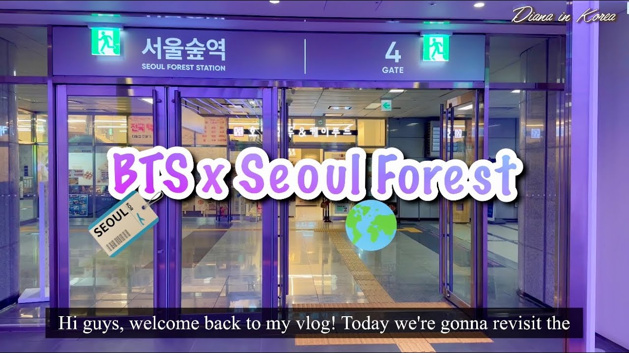 BTS x Seoul Forest | Finding the Benches 💟