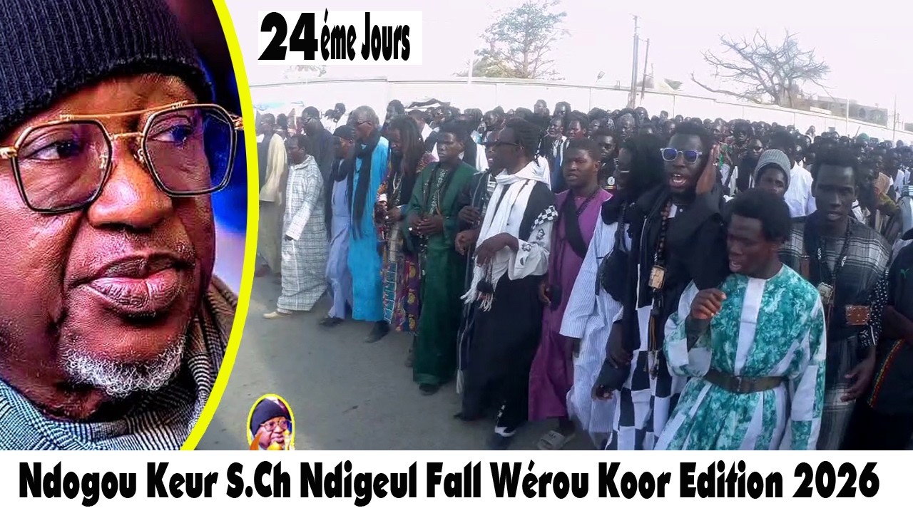 24éme Jours koor Ndogou Keur Serigne Ch Ndigeul Fall le 14 03 2026