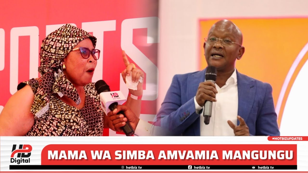 BILA UOGA MAMA WA SIMBA AMVAMIA MWENYEKITI MANGUNGU KWA KUVUNJA KIKAO KIENYEJI