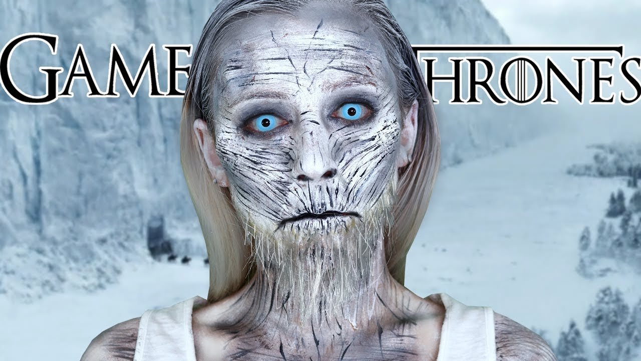MARCHEUR BLANC / WHITE WALKER Game Of Thrones 💀 MAQUILLAGE HALLOWEEN
