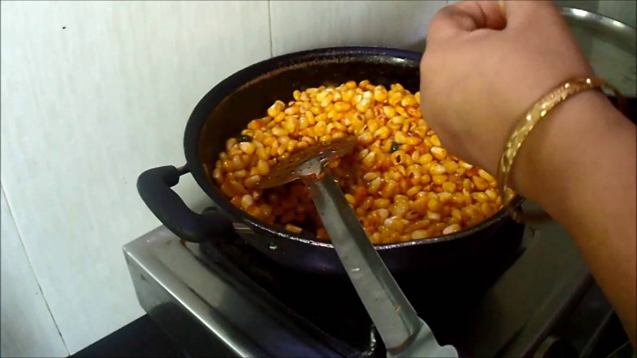 Homemade Corn Chaat