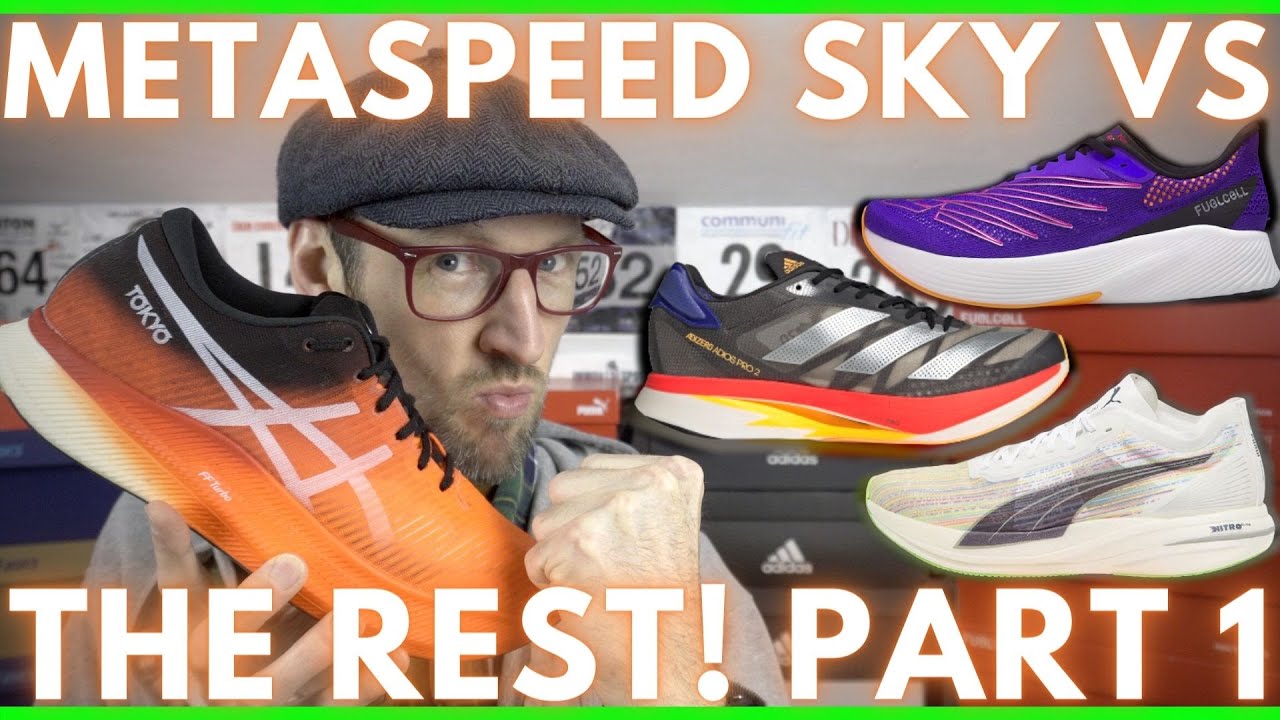 ASICS METASPEED SKY VS THE REST PART 1 | ADIOS PRO 2, NB RC ELITE 2 & DEVIATE NITRO ELITE | EDDBUD