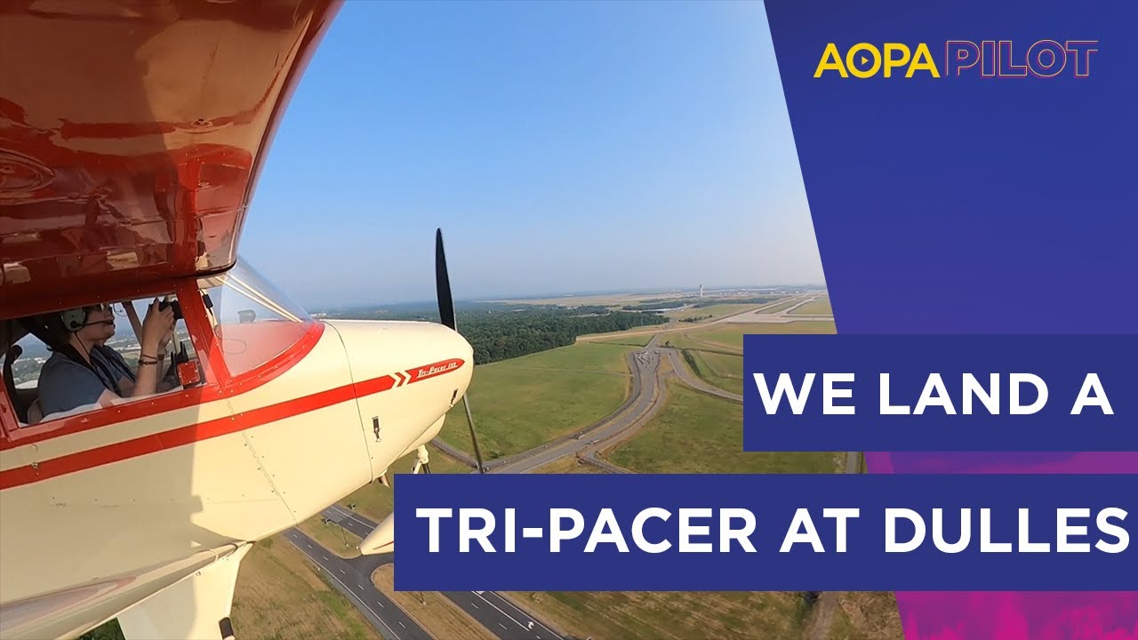 Taking a Piper Tri-Pacer to the Dulles Innovations in Flight Fly-In