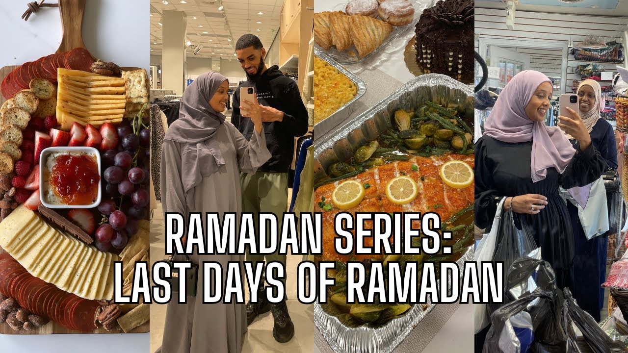 Ramadan Series | Last Days of Ramadan | Training, Charcuterie Board, Iftar at Gym, Late Eid Shopping