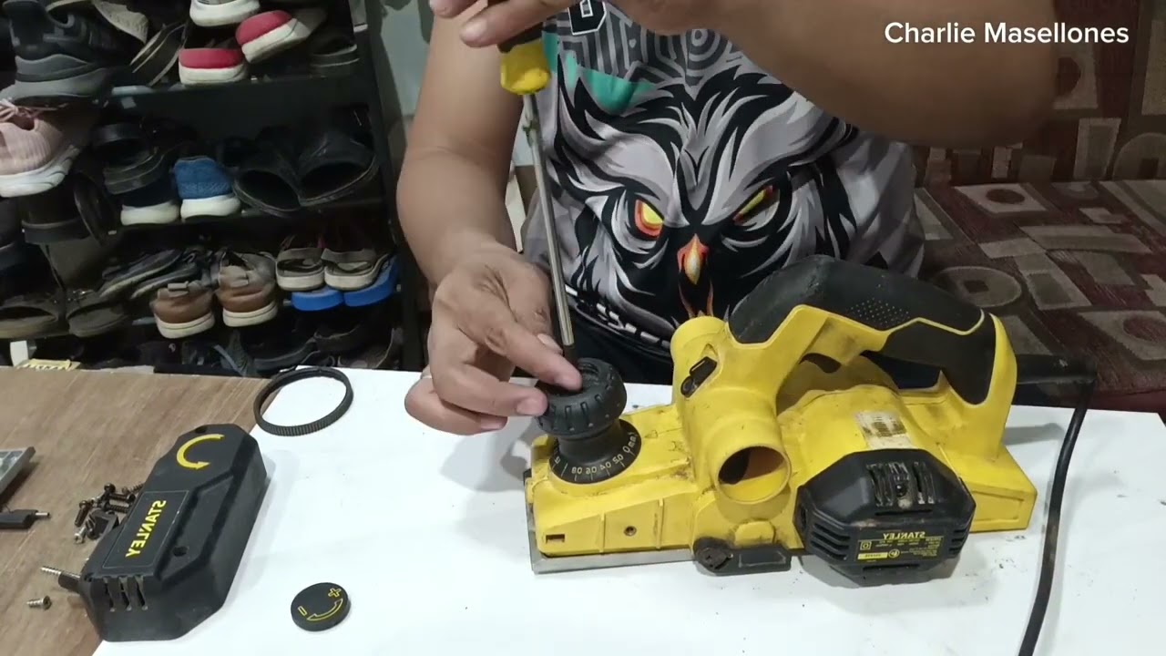 TUTORIAL: POWER TOOLS REPAIR [TAGALOG] - Do you have ELECTRIC PLANER? How to repair ELECTRIC PLANER?