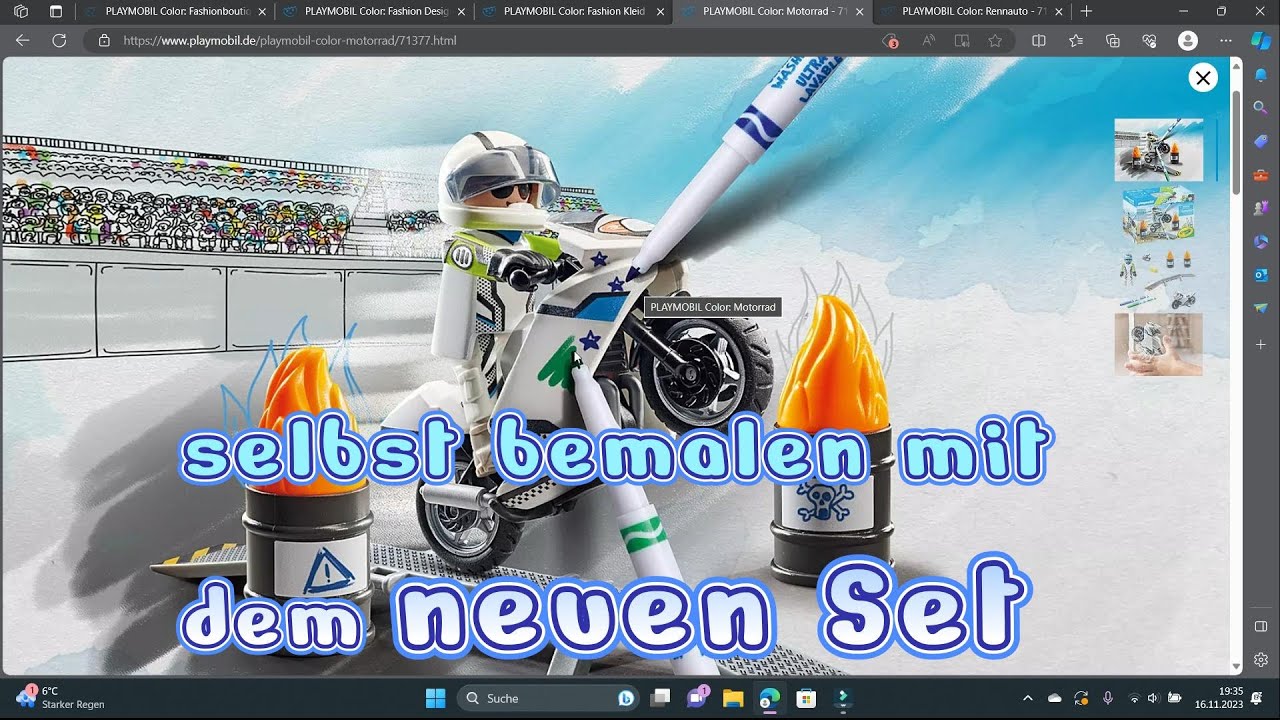 Neues Playmobil Produkt enthüllt - wie man Figuren kreativ bemalt