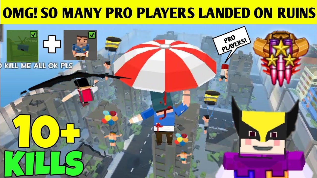 OMG!👿 SO MANY PRO PLAYERS LANDED ON RUINS - Grand Battle Royale Android gameplay #040