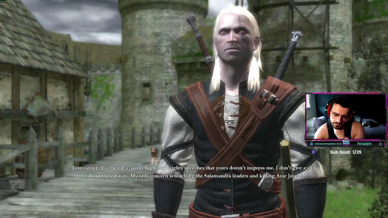 FIRST EVER WITCHER 1 PLAYTHROUGH🔴 YOUTUBE GAMING 🔴