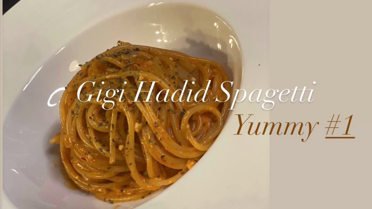 Gigi Hadid Votkalı Makarna / Yummy#1