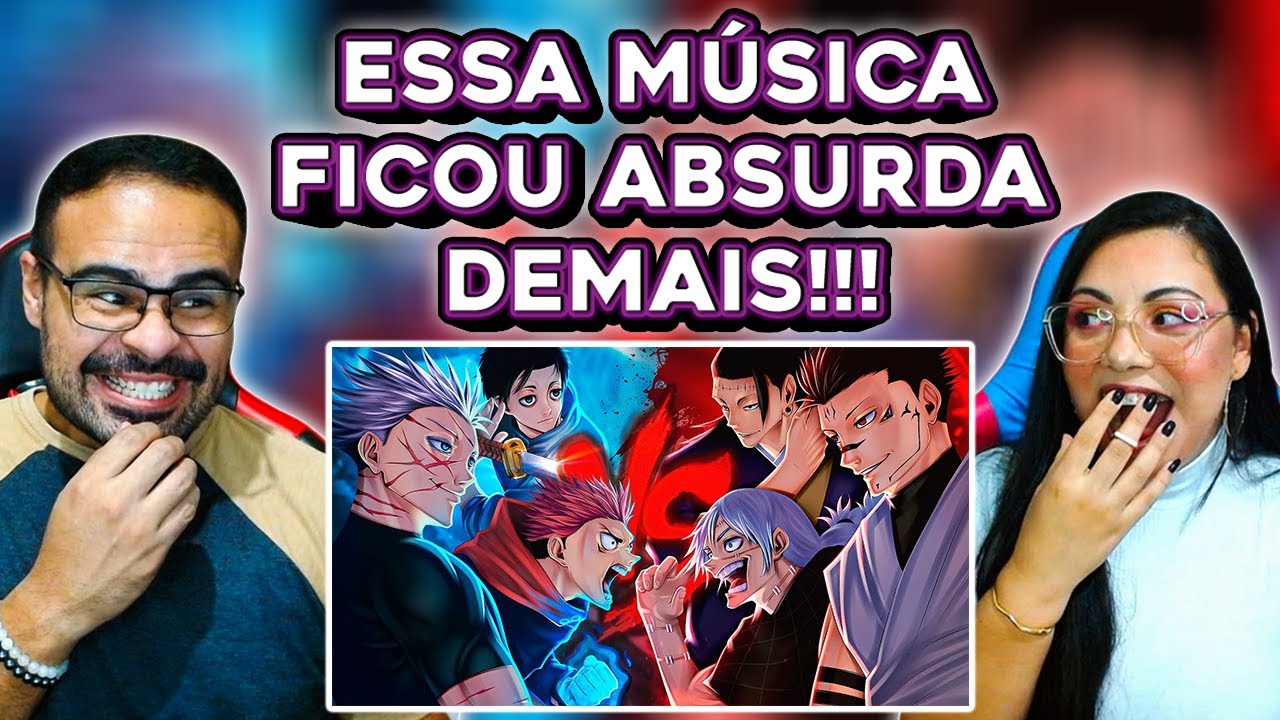 REACT YONDAX | Feiticeiros VS. Maldições | Combate de Rimas (Prod. Inside)