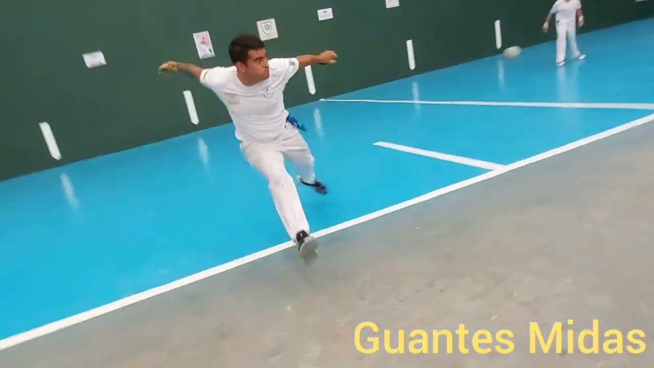 fronton pelota dura David Landa vs Israel en el frontón Mexicaltzingo