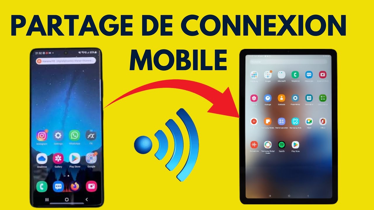Comment partager l'internet d'un smartphone avec d'autres appareils - Partage de données mobiles