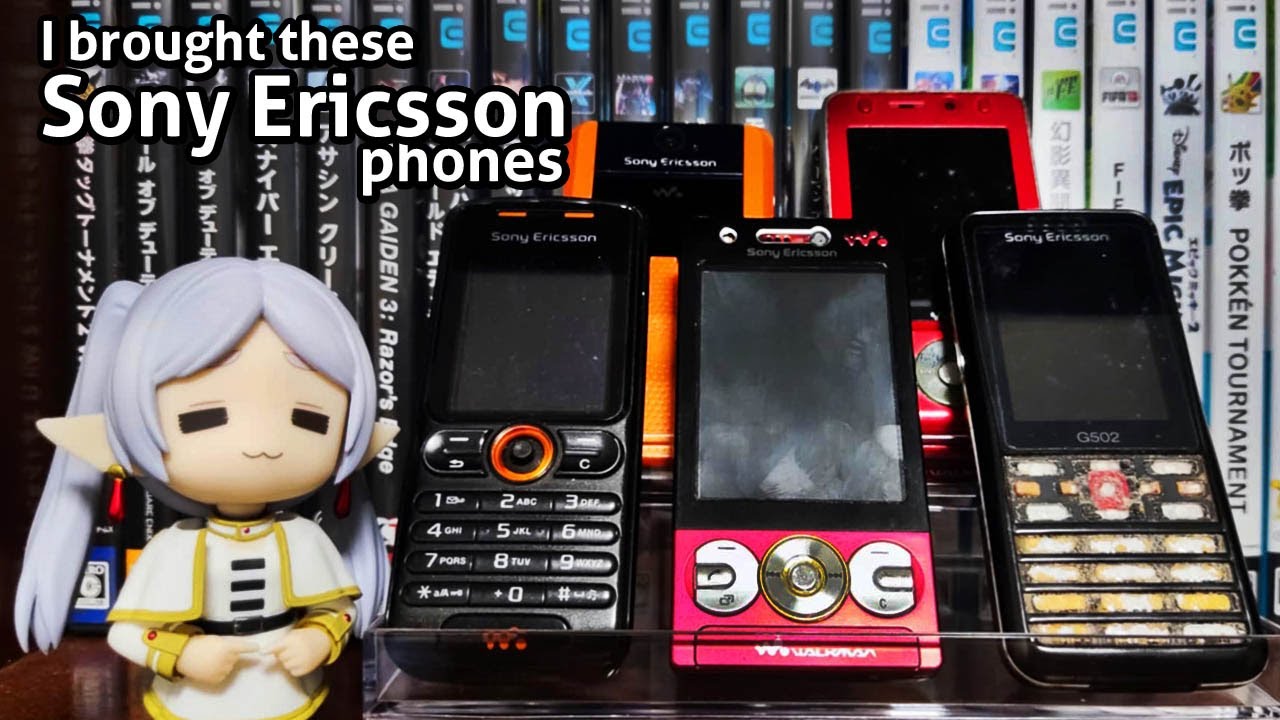 Sony Ericsson Phones I Brought to Refurbish Them Later