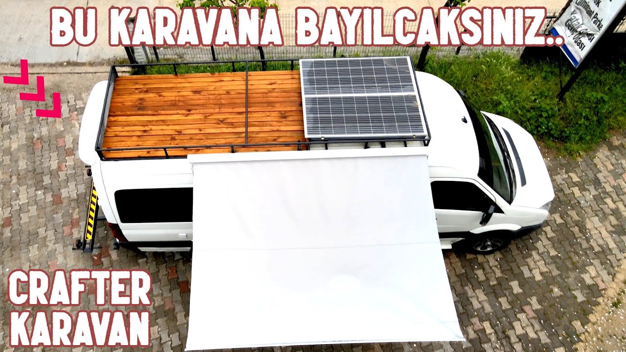 Karavanda Neler Var? Peki ya iç Tasarımı Nasıl? Vw Crafter Karavan Tanıtımı