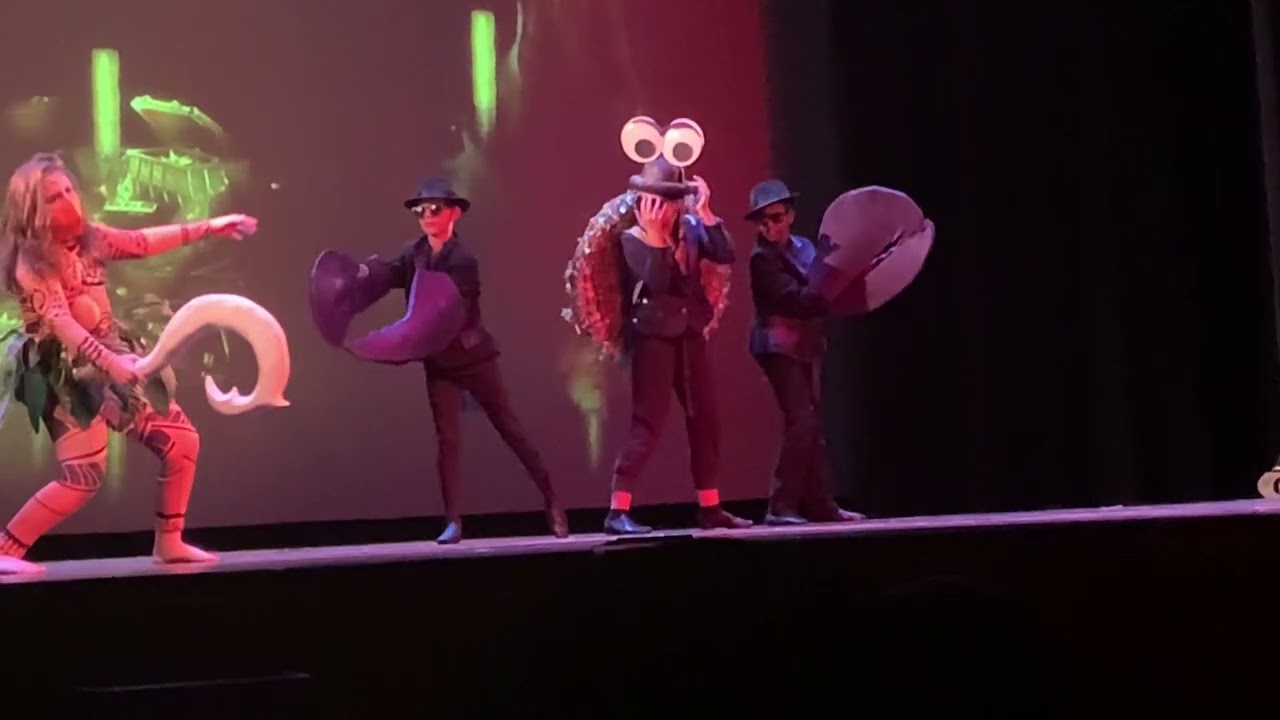 Maya “Shiny” as Tamatoa in Moana Jr