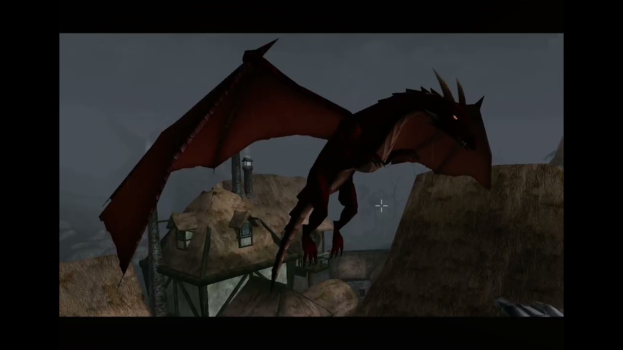 Morrowind Reign Of Fire The Nerevarine Is Nervous About Taking On The Dragons