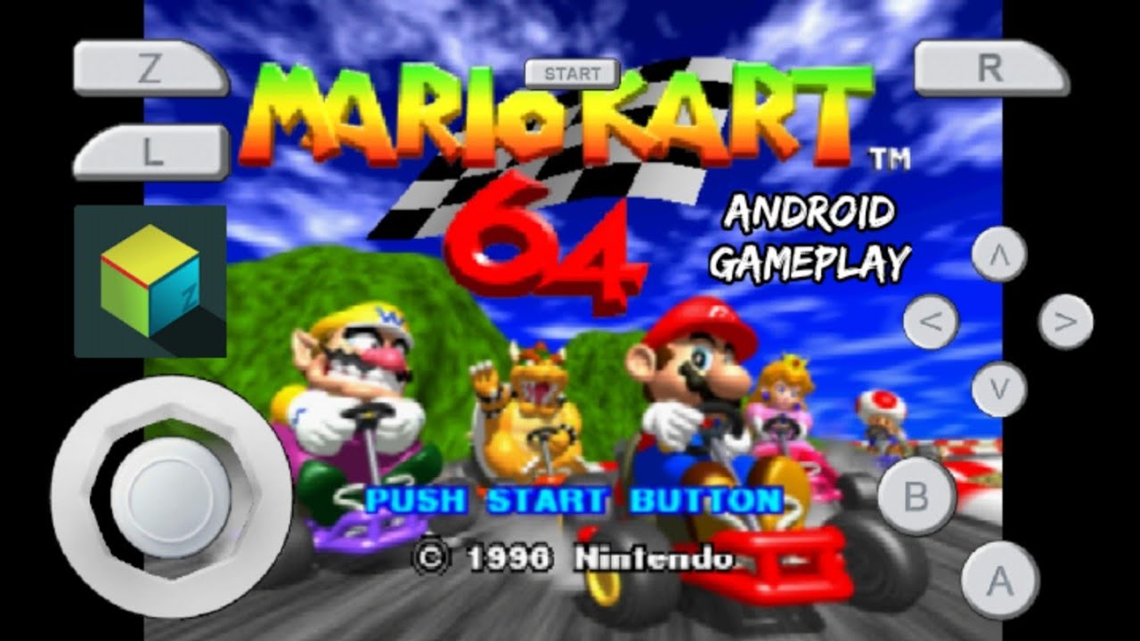 Mario Kart 64 - [N64] - M64Plus FZ [ANDROID]