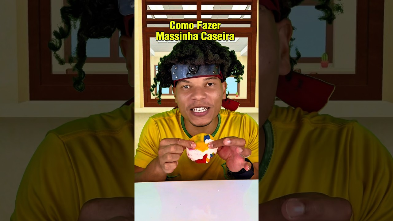 COMO FAZER MASSINHA CASEIRA #asmr #satisfying