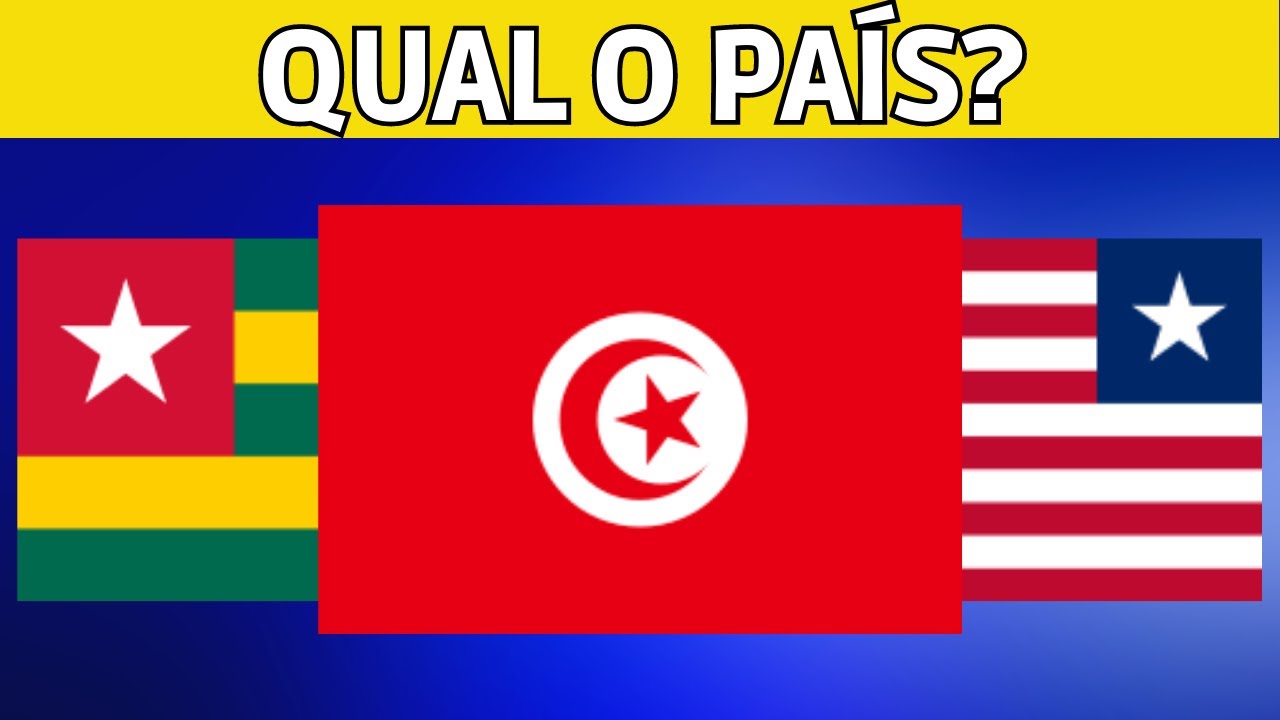 ADIVINHE AS BANDEIRAS DA ÁFRICA! Quiz dos Países da África | Desafio Das Bandeiras