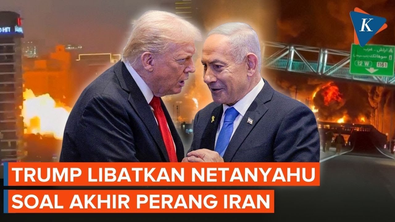 Trump Tegaskan Akhir Serangan ke Iran Ditentukan Bareng Netanyahu