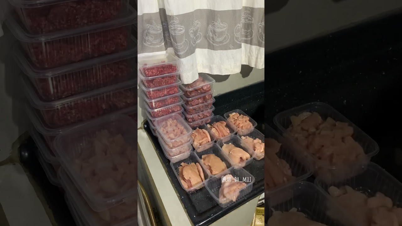 Organizando mistura do m&ecirc;s 🥩#carne #mistura #organizando #compra #compradomes #organiza&ccedil;&atilde;o