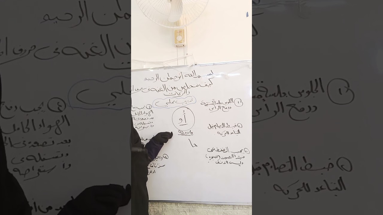 🤔كيف نتخلص من الغنة في حروف المد👈3️⃣