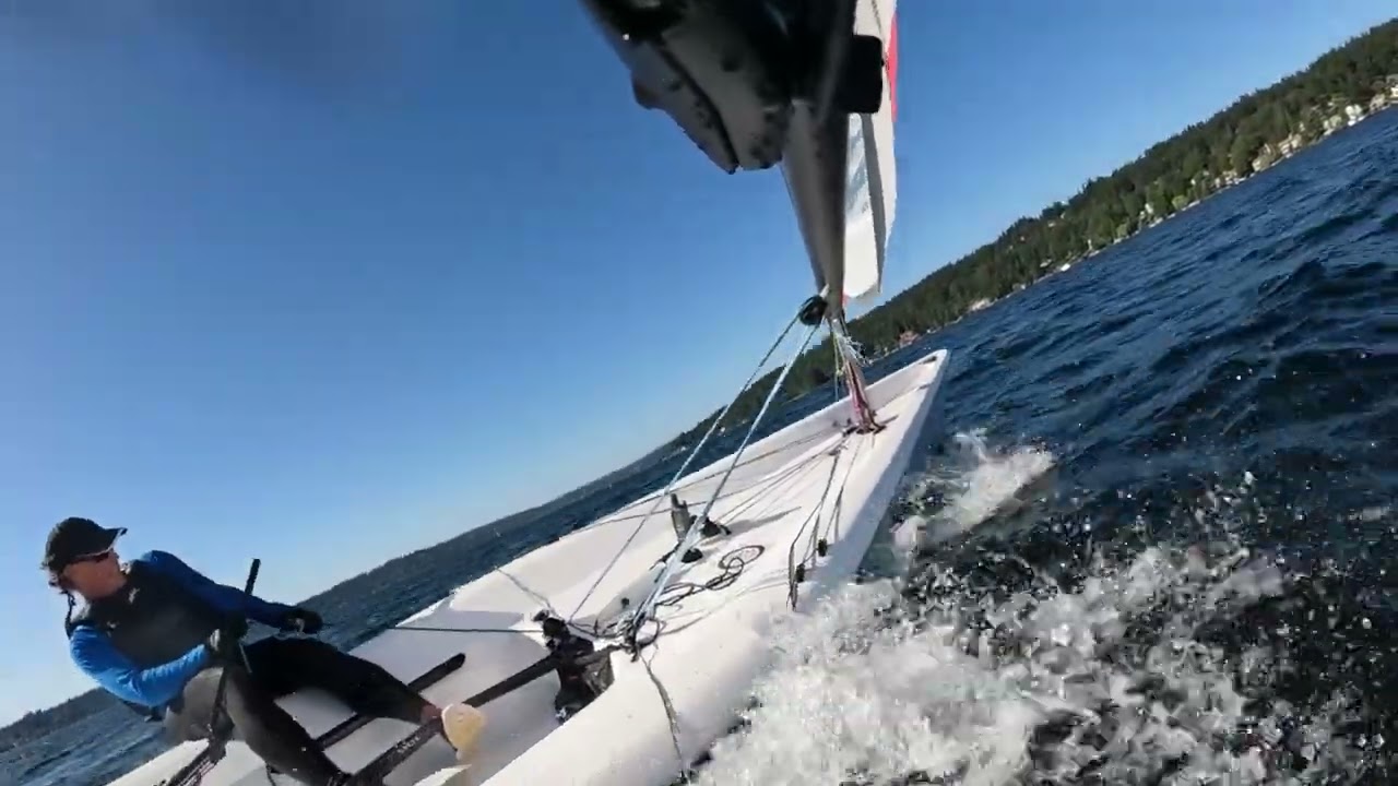 RS Aero First Reach and Capsize