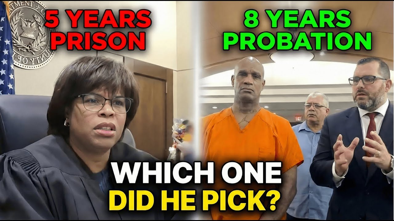 "Judge Gives Robber A Crazy Ultimatum: 5 Years Prison OR 8 Years Strict Probation?"