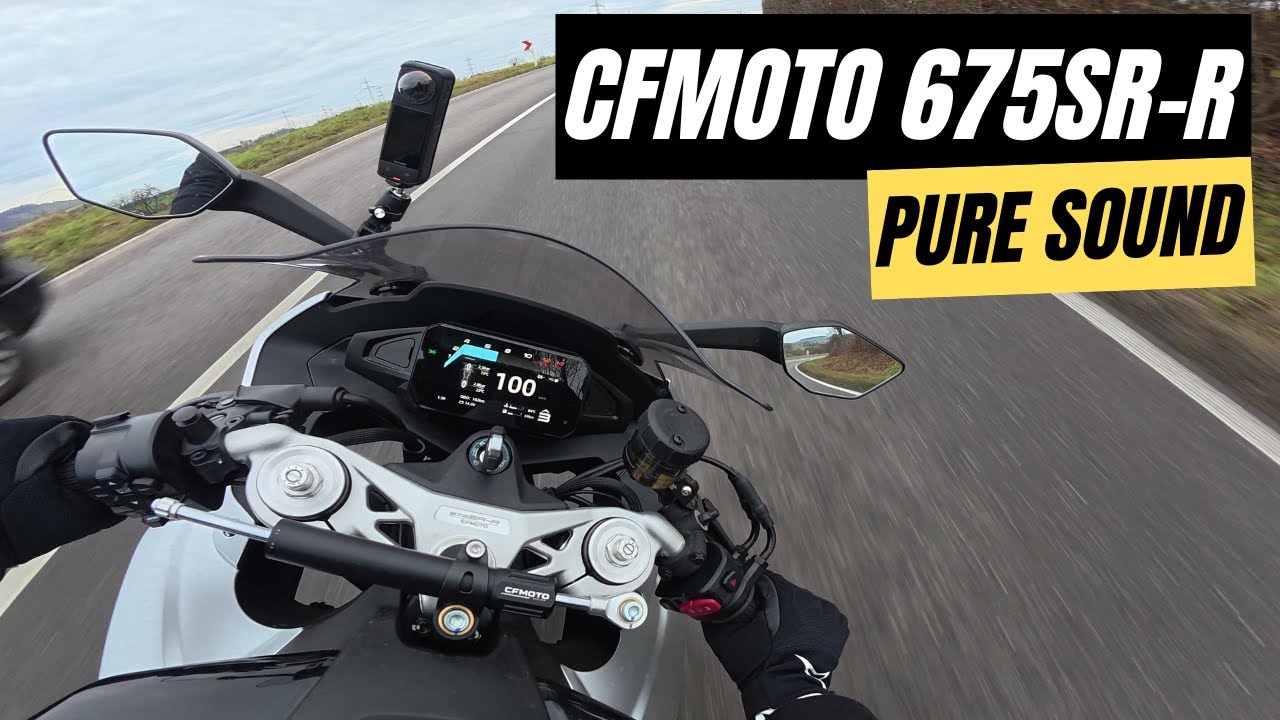 CFMoto 675 SR-R Sound – Voller Motorensound ohne Musik