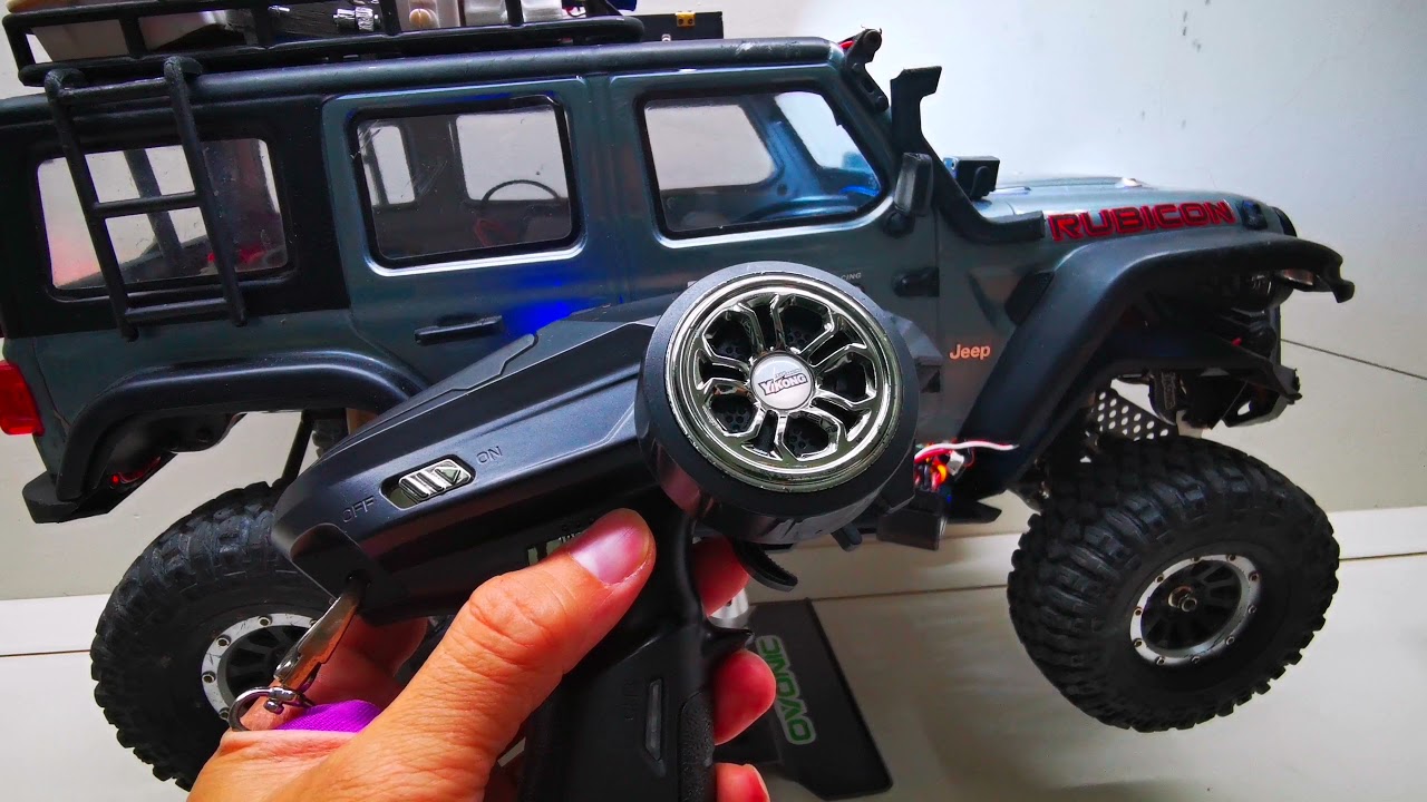 Yikong YK-4102 (Absima Sherpa) winch and lights control