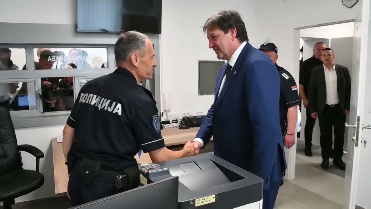 Potpuno obnovlјena Policijska stanica u Vladičinom Hanu