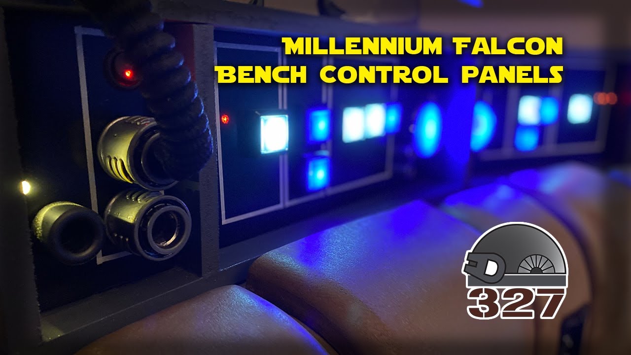 Millennium Falcon Bench Control Panels