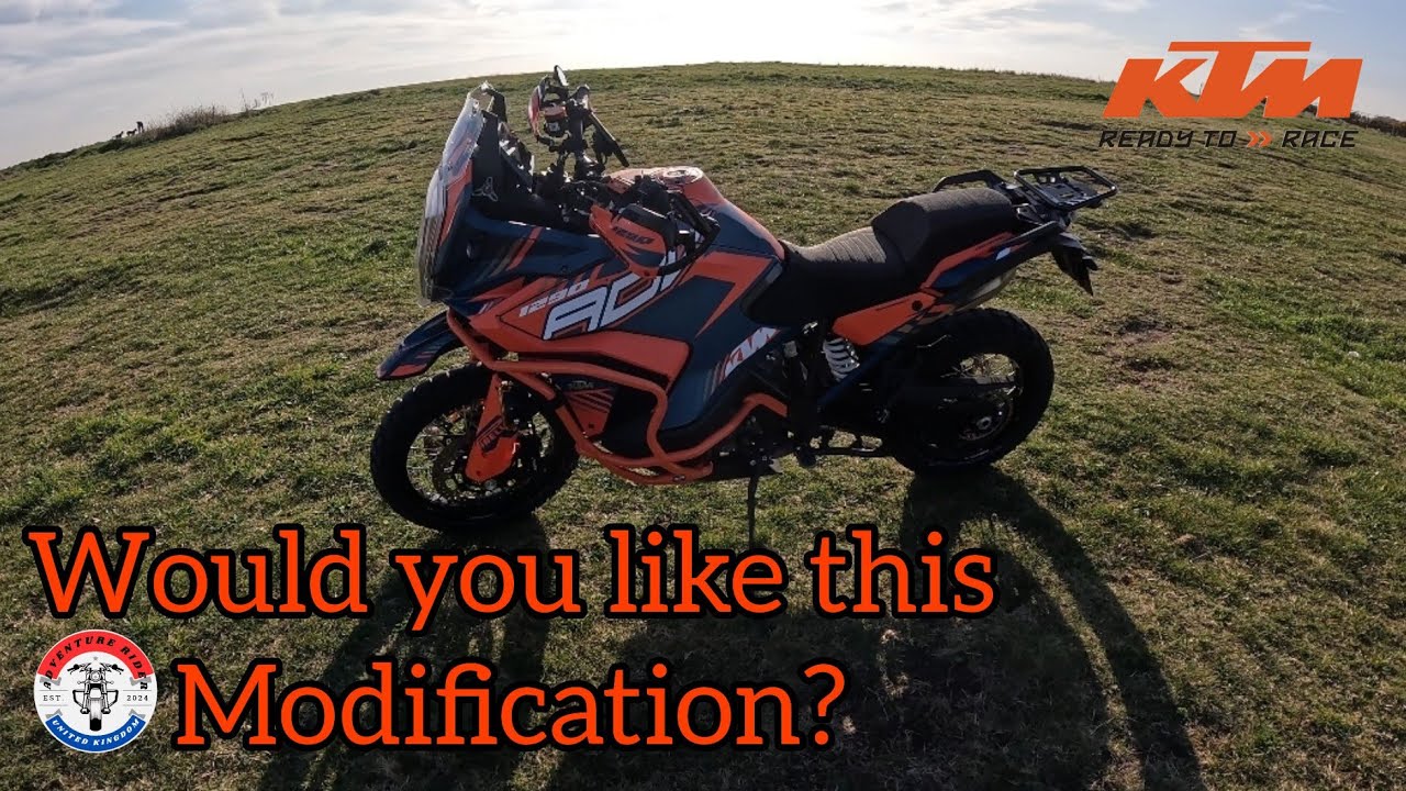 A controversial KTM 1290 Super Adventure S Modification