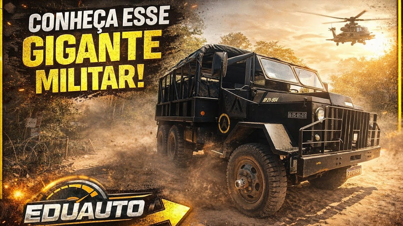 ENGESA EE25 6x6 - O Caminh&atilde;o Militar Mais BRUTO que Voc&ecirc; vai Ver HOJE‼️
