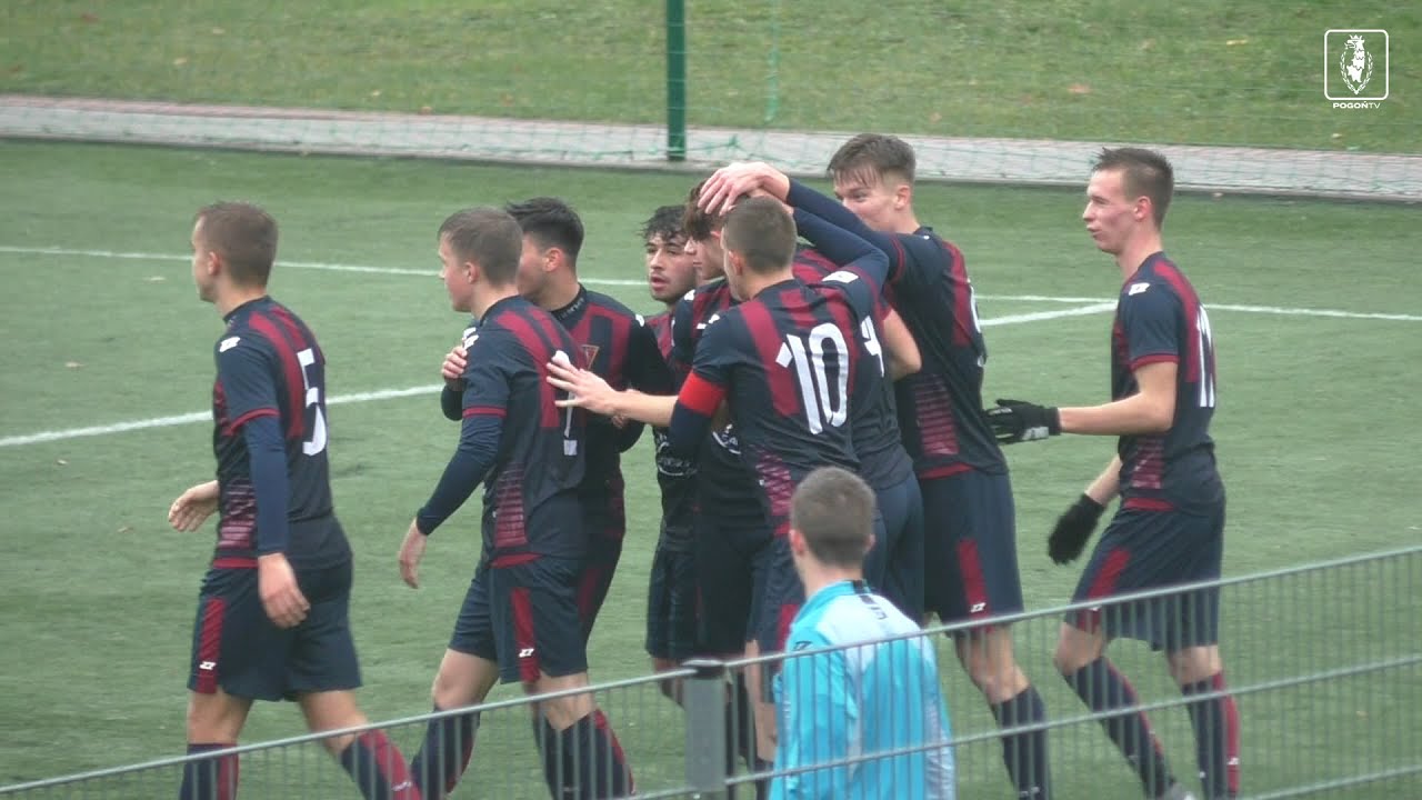 CLJ U18: Pogoń Szczecin - Korona Kielce 10:1 [SKRÓT]