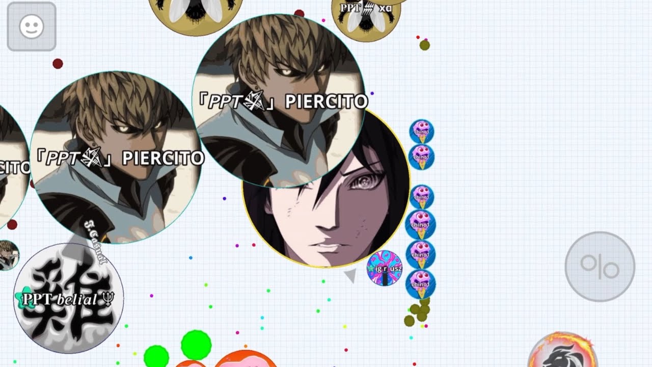 PPT CLAN DESTRUCTION 🥶 (AGAR.IO MOBILE)