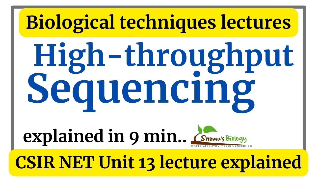 High throughput sequencing in Hindi | Automated DNA sequencing animation