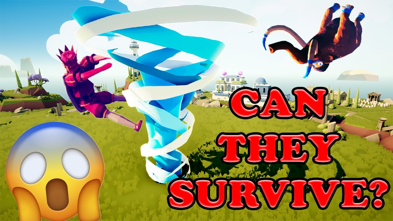 Can any faction survive a TORNADO? - Totally Accurate Battle Simulator TABS