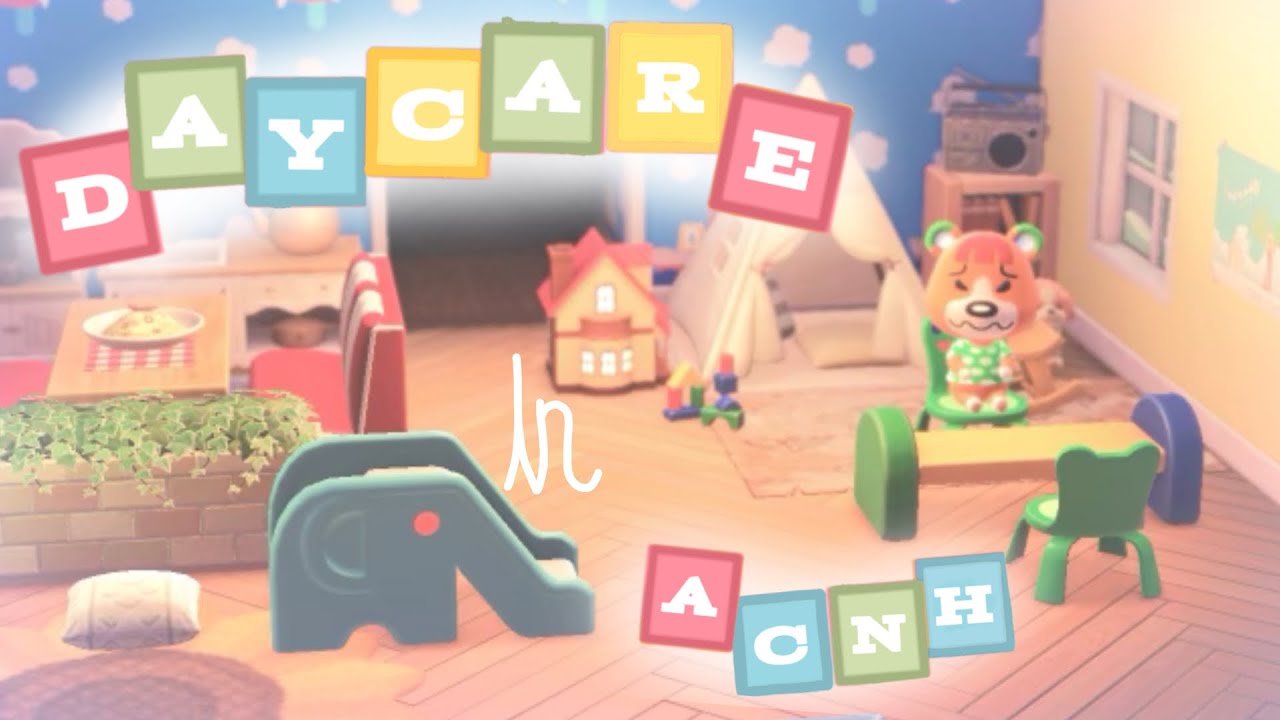 A day at Daycare in ACNH | Animal Crossing New Horizons🍼🧸
