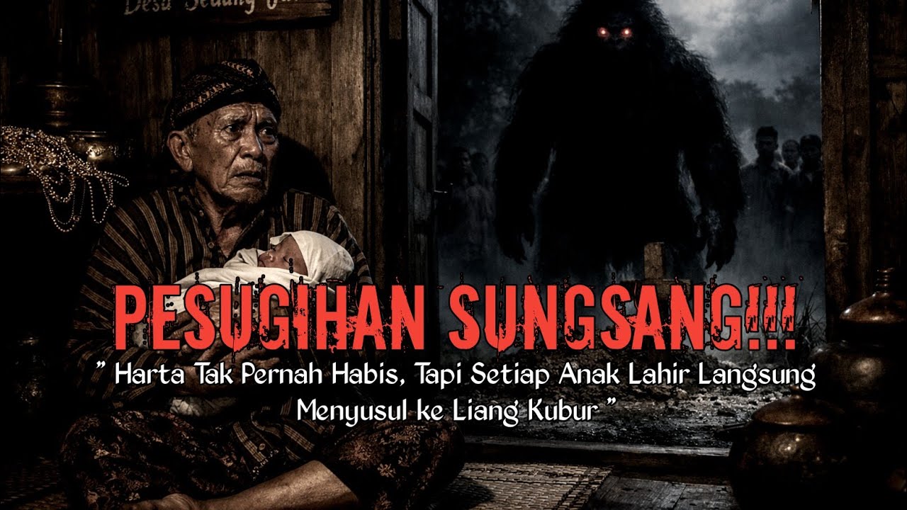 Cerita Horor | Azab Pesugihan Sungsang! Harta Tak Ada Habis Setiap Anak Lahir Langsung Liang Kubur